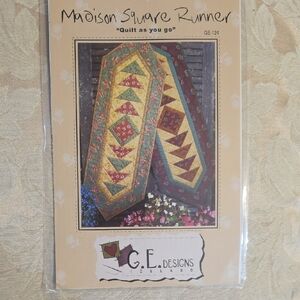 Madison Square Runner Quilt Pattern